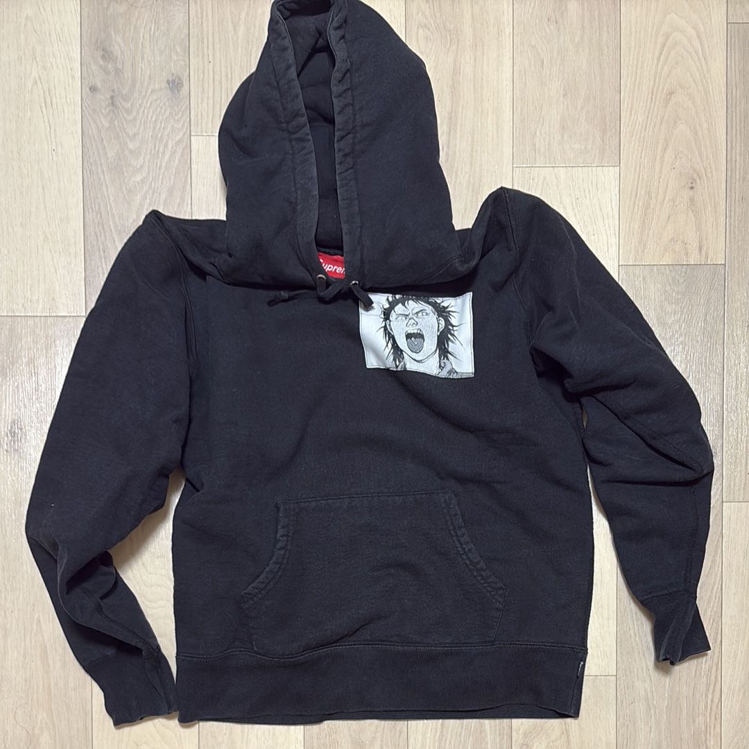 Supreme / AKIRA Patches Hooded Sweatshirt "Black"