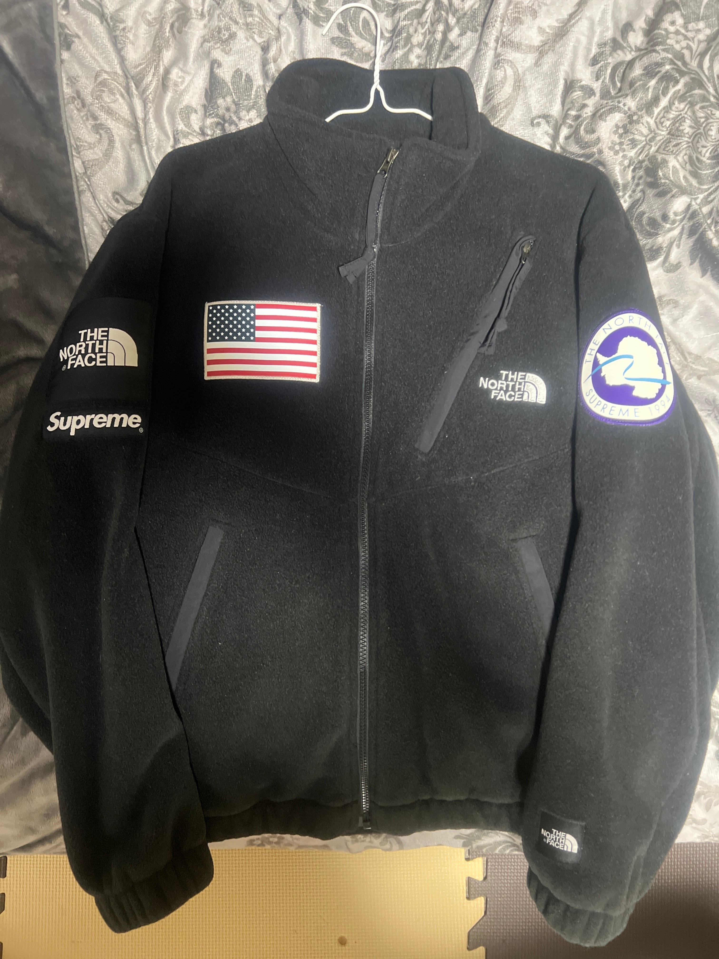 Supreme x The North Face Polartec Fleece Jacket "Black"
