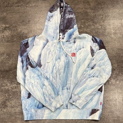 Supreme x The North Face Ice Climb Hooded Sweatshirt "Multi"