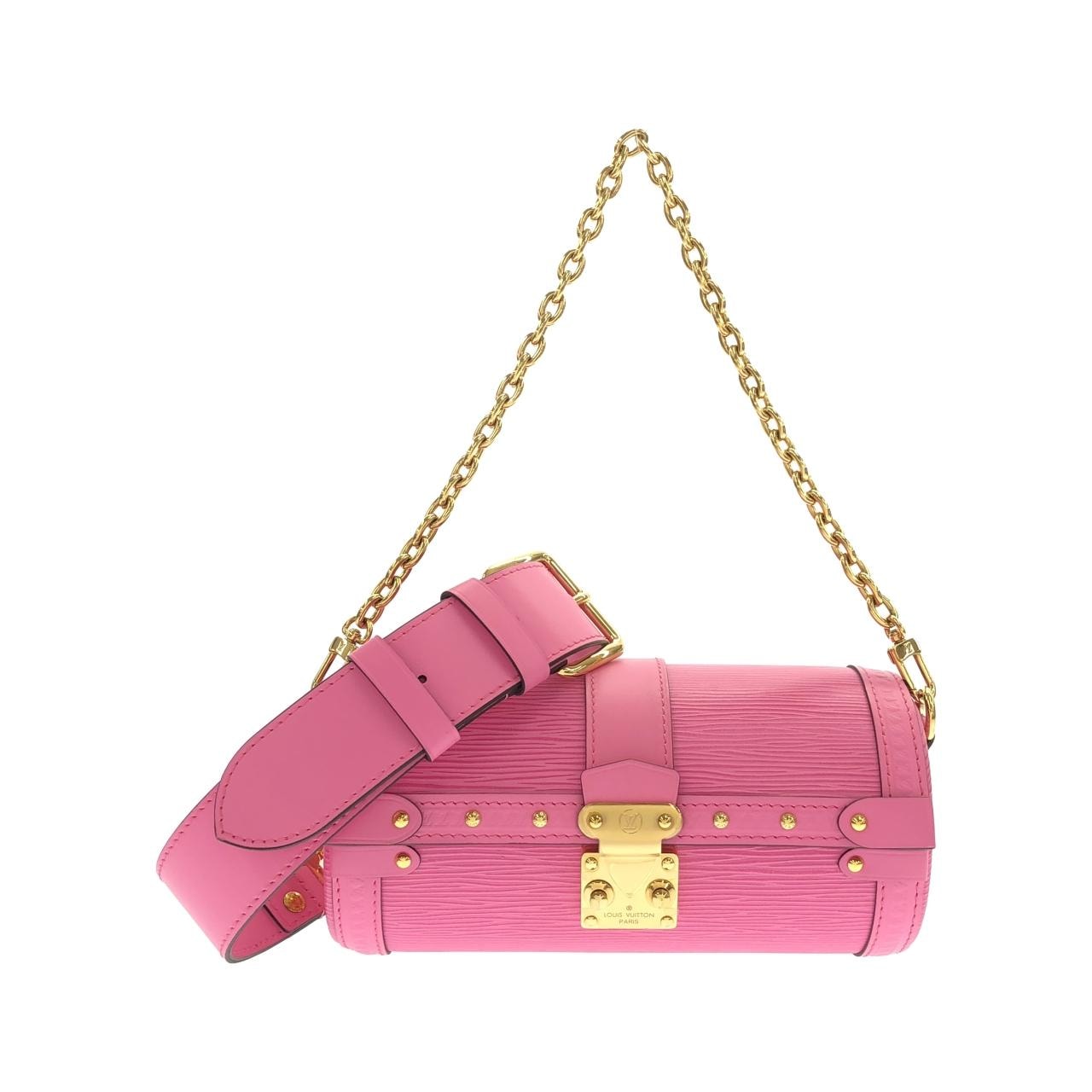 ルイヴィトン エピ パピヨン トランク M58649 ショルダーバッグ