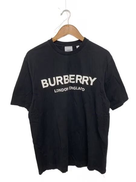 Burberry Men's Logo Print Cotton T-Shirt "Black"