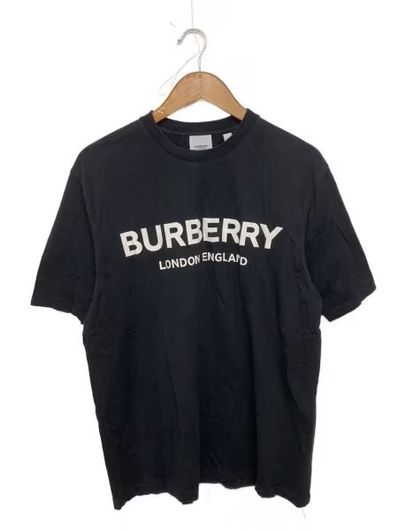 Burberry Men's Logo Print Cotton T-Shirt "Black"
