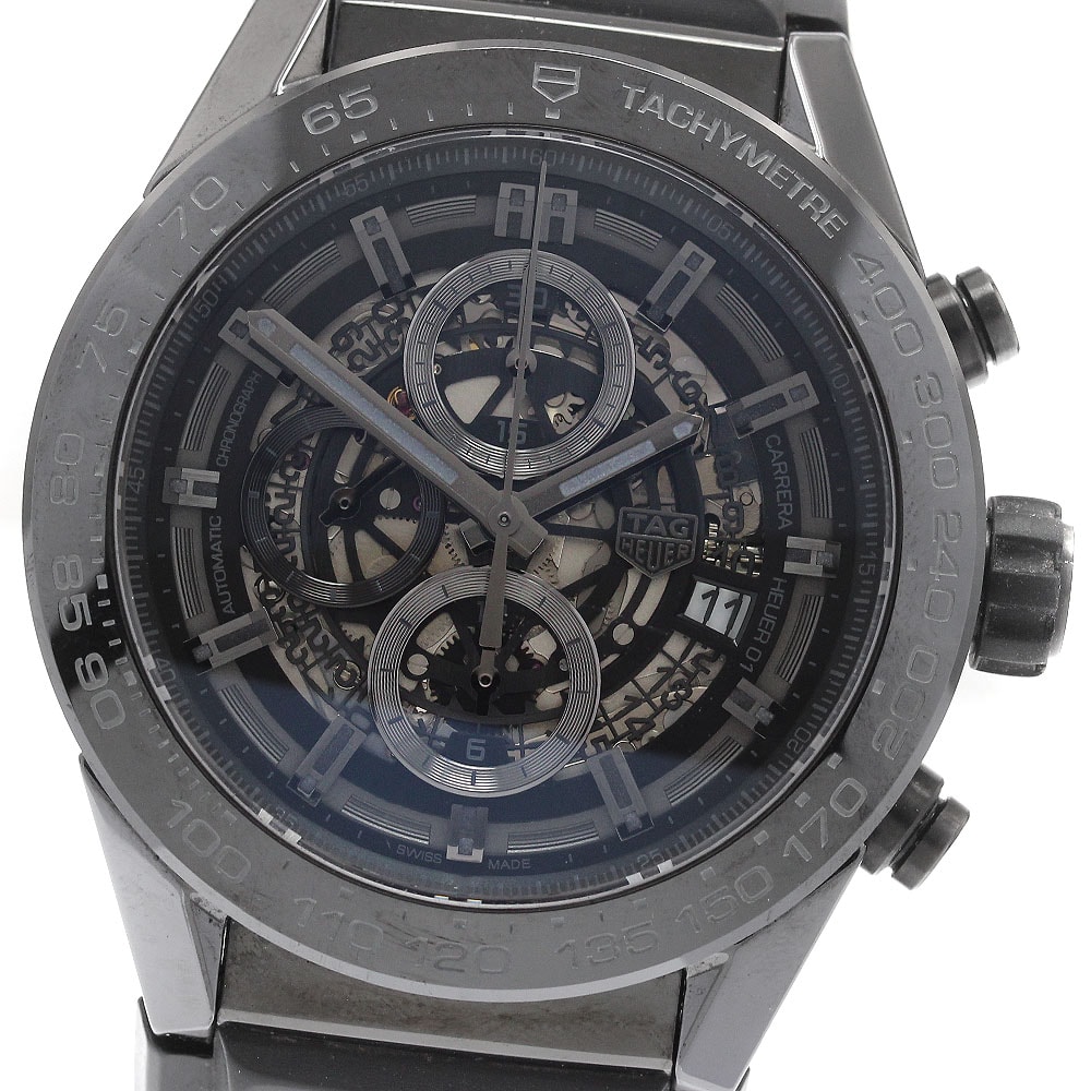 ☆美品 タグホイヤー カレラ CAR2A90 メンズ 【中古】