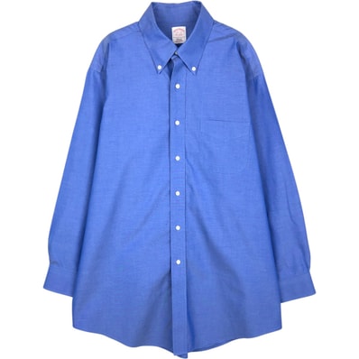 古着 ブルックスブラザーズ Brooks Brothers Est.1818 長袖 ボタンダウンシャツ メンズL相当/rab181168