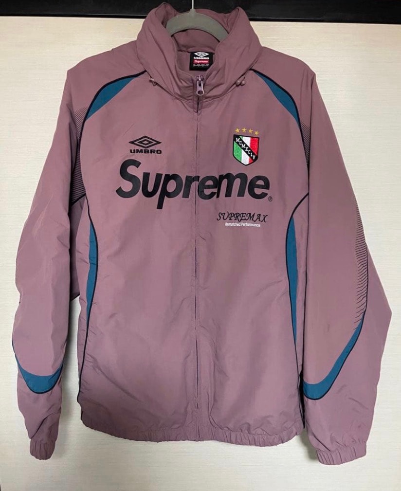 Supreme x Umbro Track Jacket "Dusty Plum"