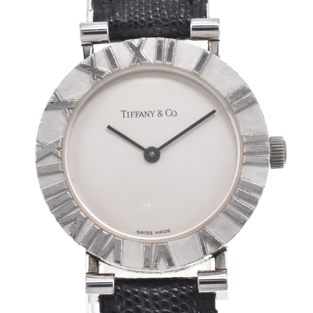 ティファニー TIFFANY&Co. L0640 アトラス シルバー クォーツ レディース 良品 腕時計 M#150917