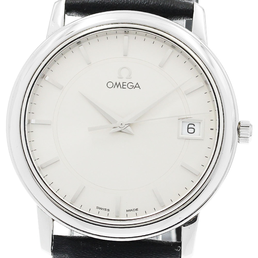 オメガ デビル プレステージ デイト 4510.31 メンズ 【中古】