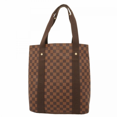 【6dc3615】ルイヴィトン トートバッグ ダミエ カバボブール N52006 エベヌ【中古】レディース