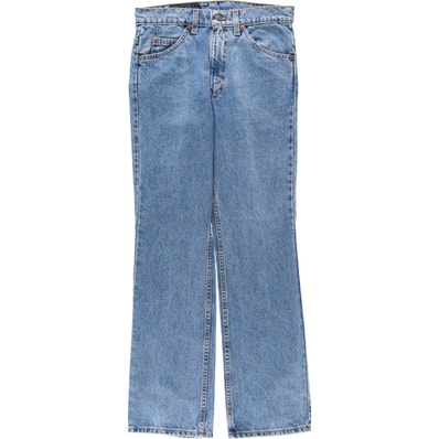 古着 90年代 リーバイス Levi's 40517-0214 オレンジタブ フレアカットデニムパンツ USA製 レディースL(w30)相当 ヴィンテージ/eaa640153