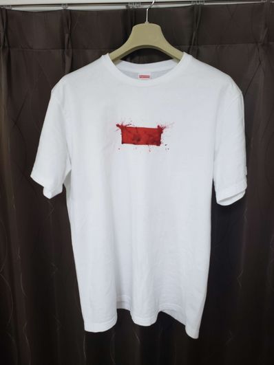 Supreme Ralph Steadman Box Logo Tee "White"