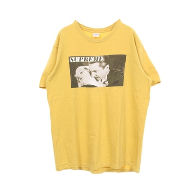 シュプリーム Supreme Bela Lugosi Tee 半袖Tシャツ 衣料品 トップス コットン メンズ イエロー系 【中古】