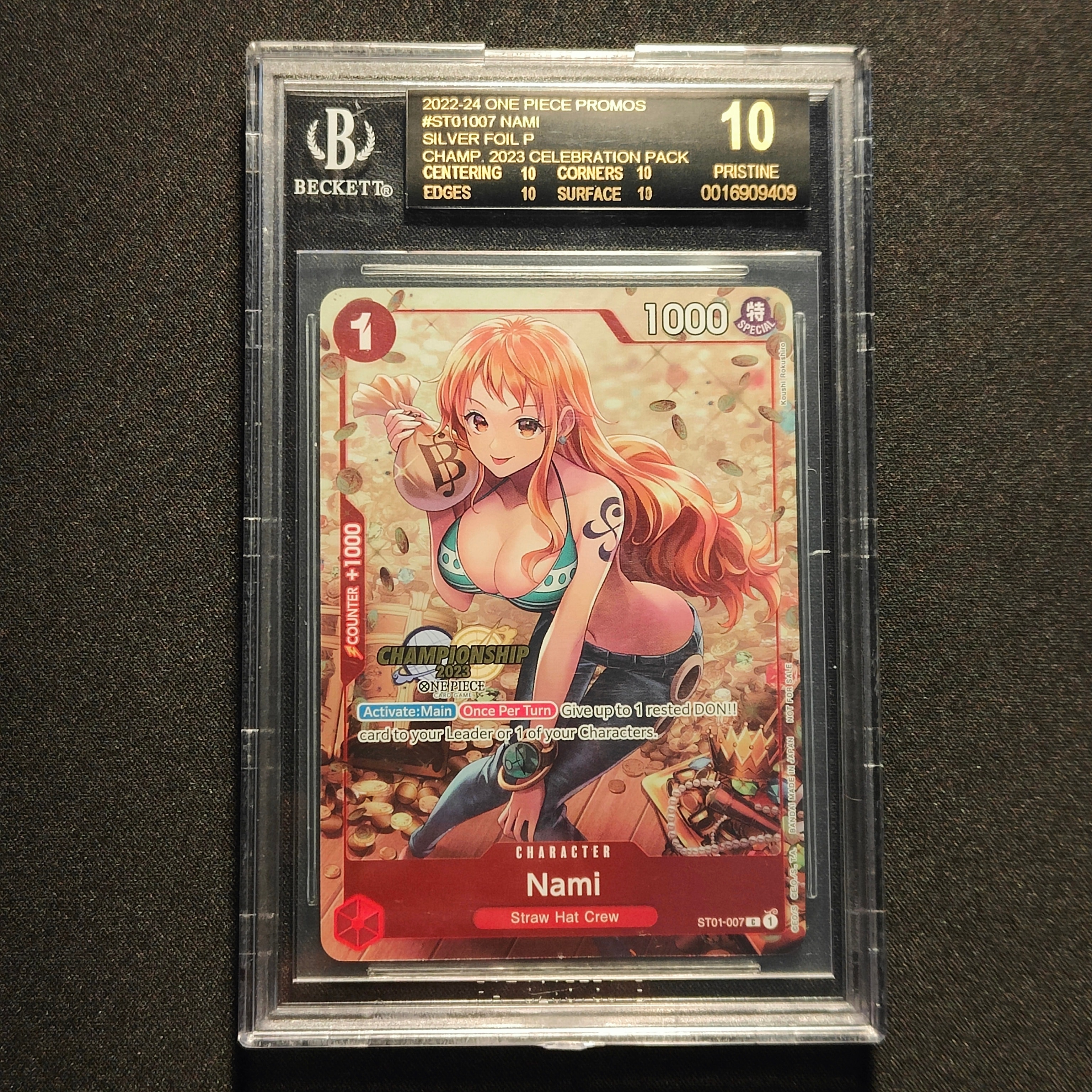 ナミ C [ST01-007]【英語版】(プロモーションカード「チャンピオンシップ 2023 セレブレーションパック」)