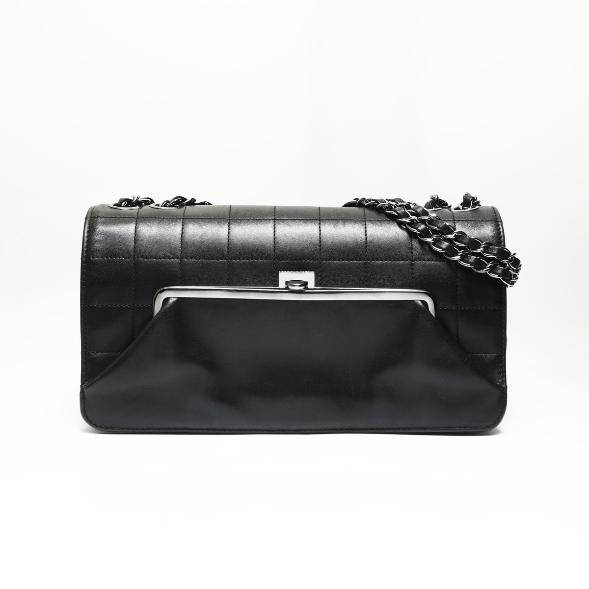 シャネル CHANEL 10番台 2005-2006 チョコバー ショルダーバッグ【中古】