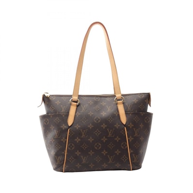 ルイ・ヴィトン LOUIS VUITTON トータリーPM トートバッグ バッグ PVCコーティングキャンバス レザー モノグラム レディース ブラウン系 M56688 【中古】