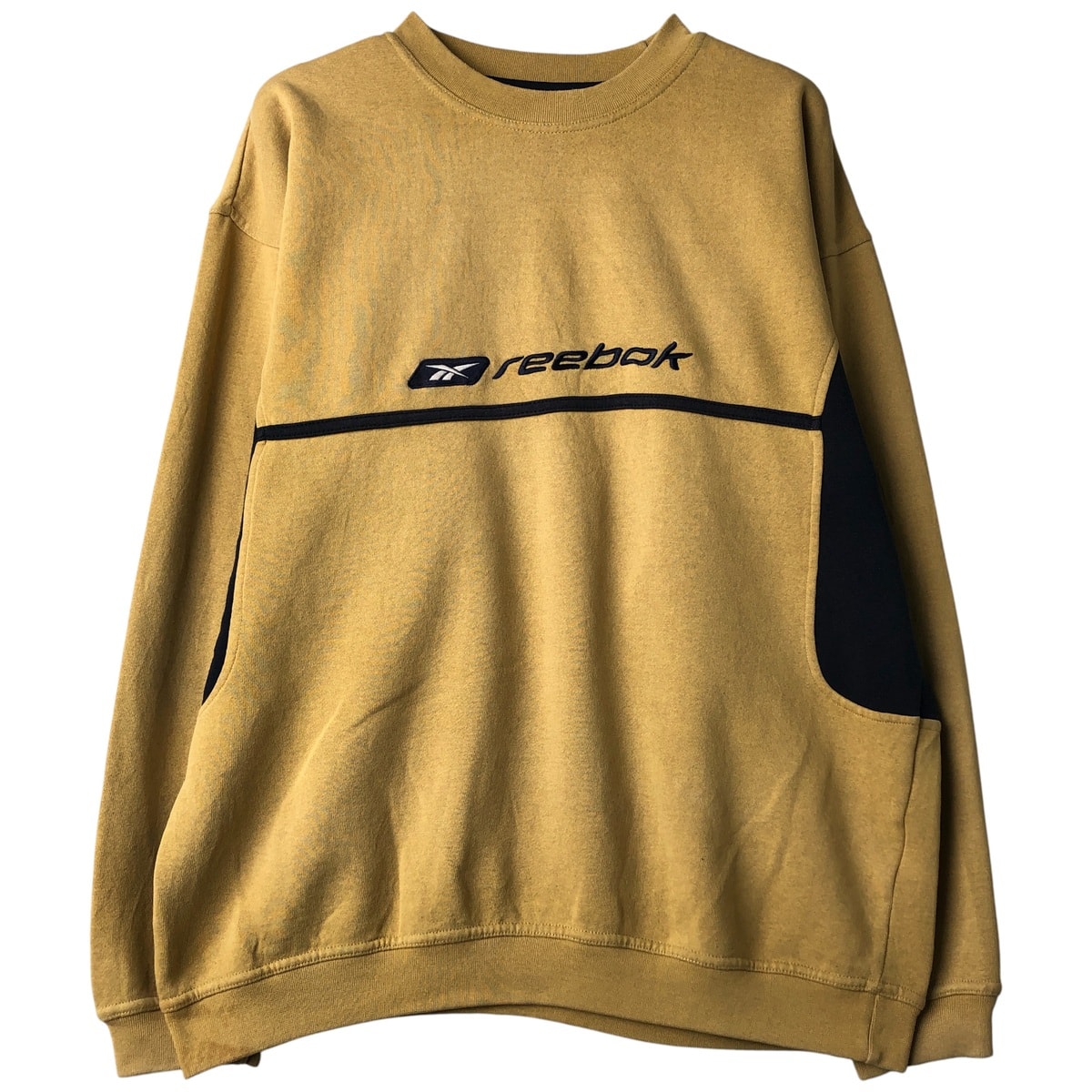 古着 リーボック Reebok ロゴスウェットシャツ トレーナー メンズS相当/eaa459901