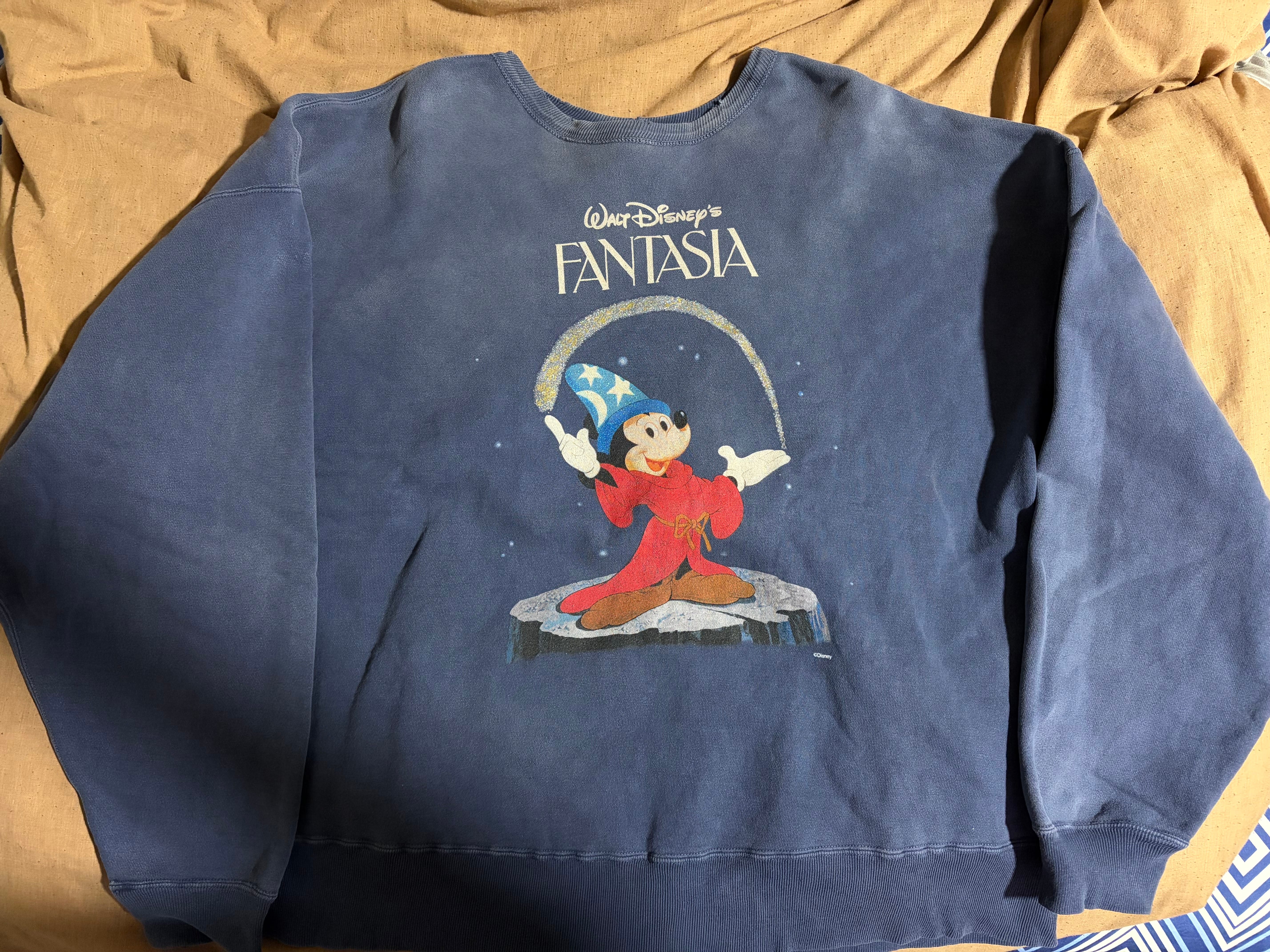 SAINT Mxxxxxx x Disney FANTASIA DNF Crew N Sweat "Navy"
