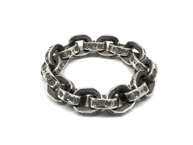 Chrome Hearts Paper Chain Ring "Silver"