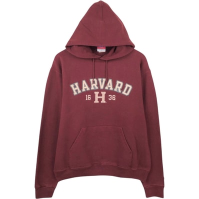 古着 チャンピオン Champion AUTHENTIC ATHLETIC APPAREL HARVARD ハーバード大学 カレッジ スウェットプルオーバーパーカー メンズM相当/eaa675803