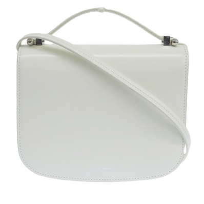 ジルサンダー タオ レザー 2way ショルダーバッグ レディース ホワイト