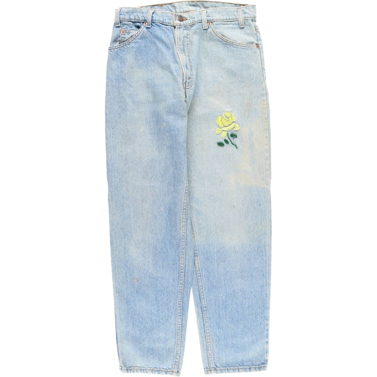 古着 90~00年代 リーバイス Levi's 40550-0213 オレンジタブ テーパードデニムパンツ USA製 メンズw31相当 ヴィンテージ/eaa612440