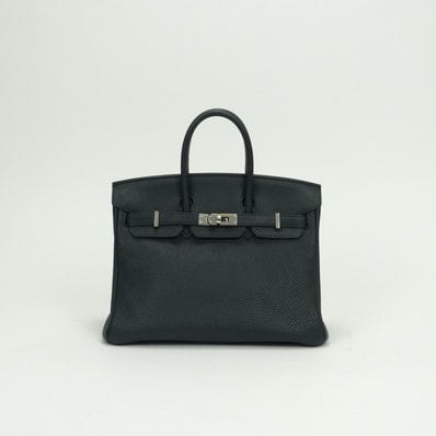 エルメス HERMES バーキン25 バーキン 25 バッグ トートバッグ トゴ ヴェールルソー Vertrousseau グリーン green 緑 シルバー金具 ハンドバッグ