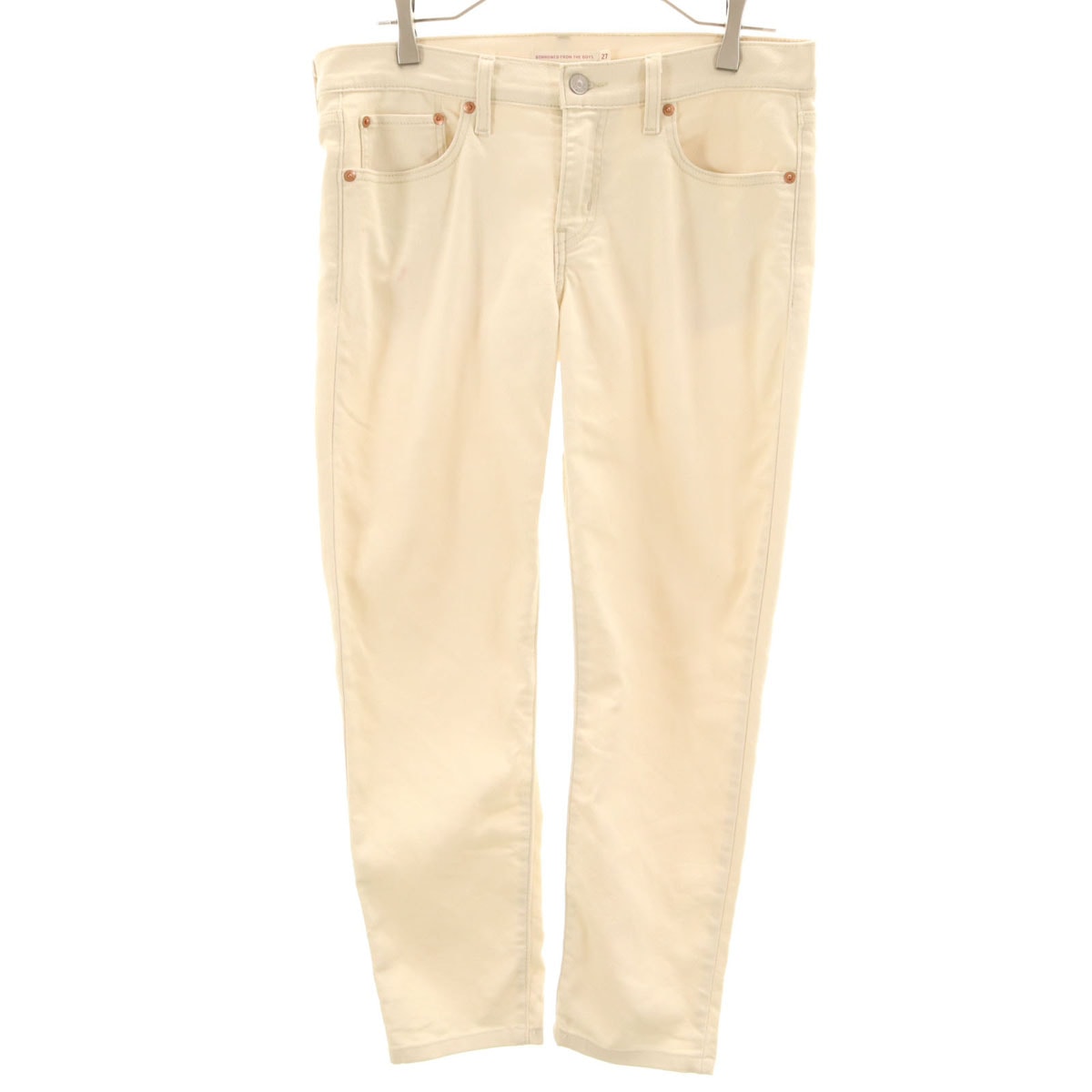 Levi's リーバイス ボーイズ テーパードパンツ W27 生成り