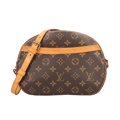 ルイヴィトン ブロワ モノグラム ショルダーバッグ モノグラムキャンバス M51221 ブラウン レディース LOUIS VUITTON 中古