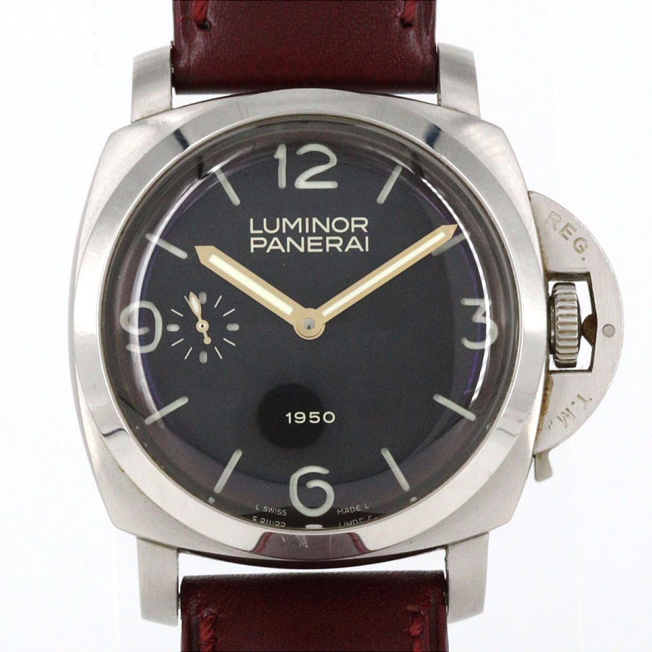 【ノーメンテナンス還元価格】パネライ ルミノール1950・スペシャルエディション PAM00127 SS 手巻