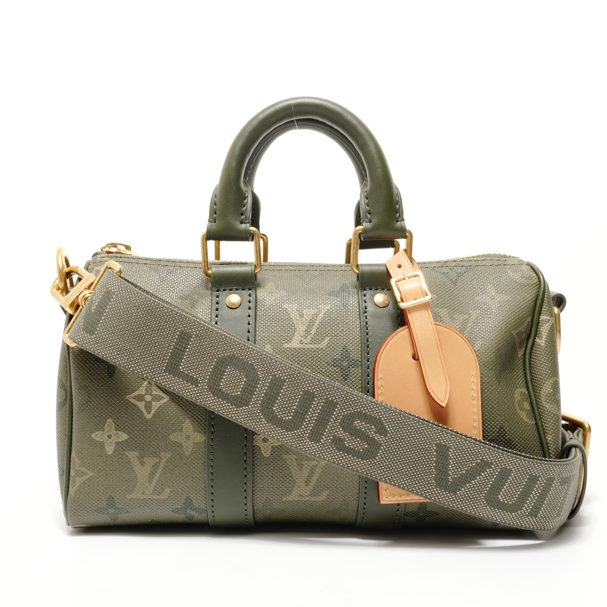ヴィトン LV モノグラム キーポル バンドリエール 25 ショルダーバッグ【中古】