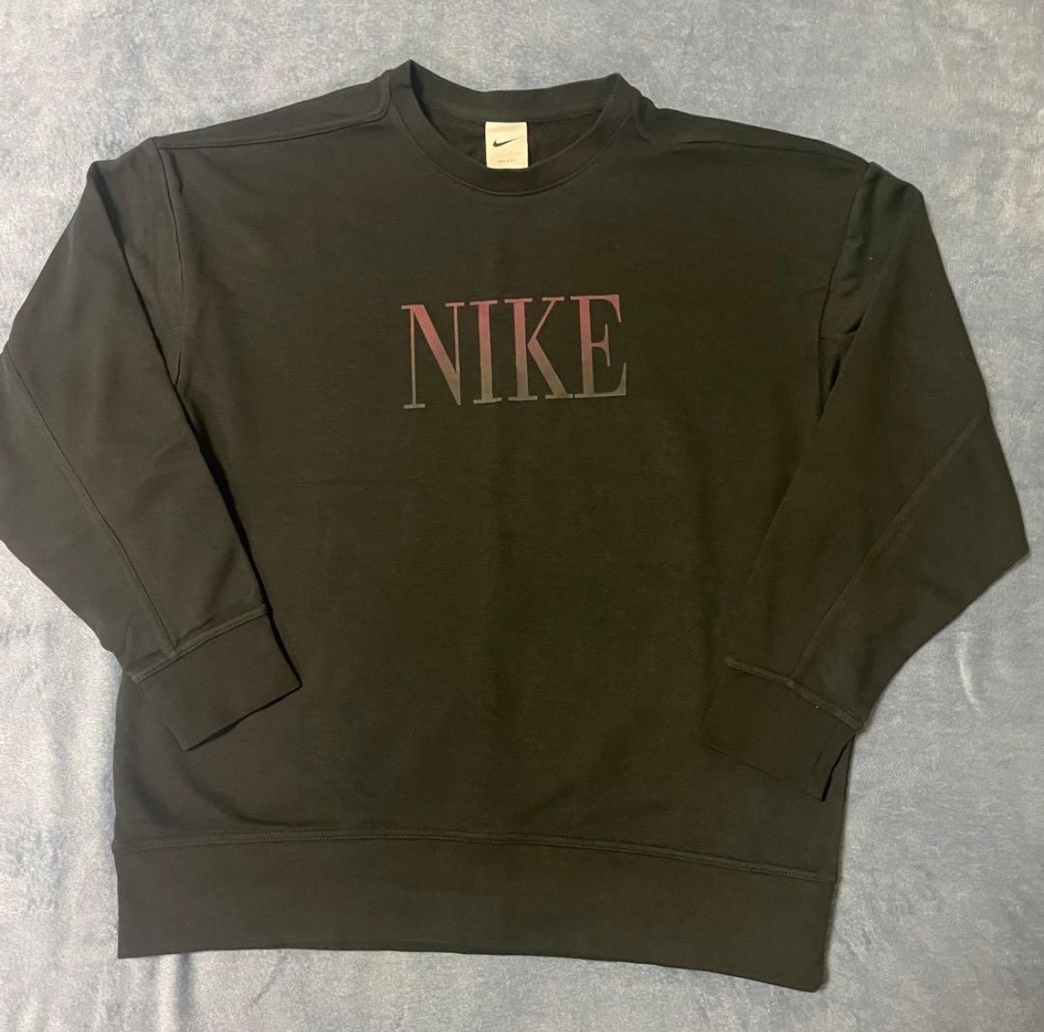 NIKE ナイキ DRI-FIT スウェット Lサイズ 黒 ユニセックス 男女兼用 トレーナー