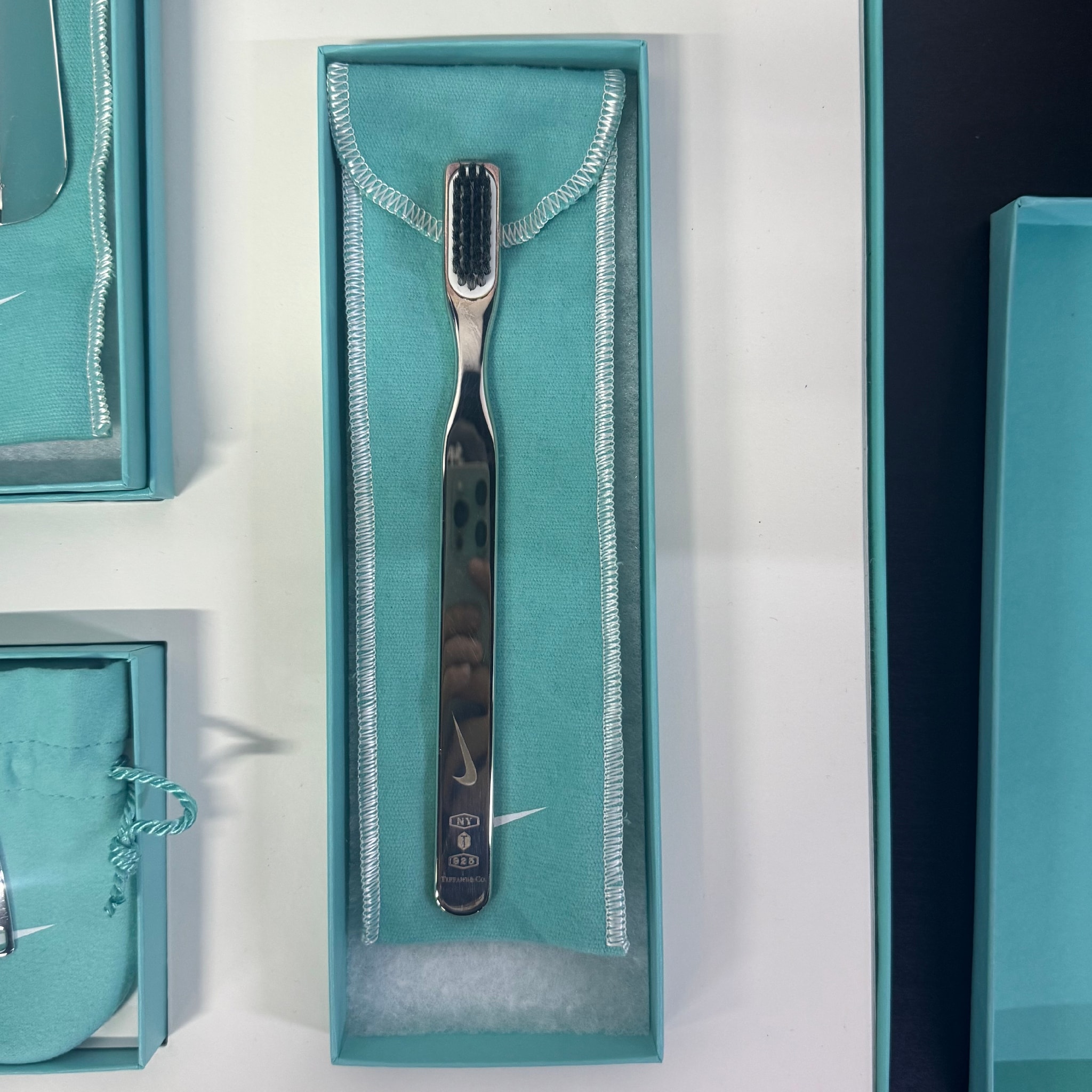 Tiffany & Co. x Nike Shoe Brush "Sterling Silver"