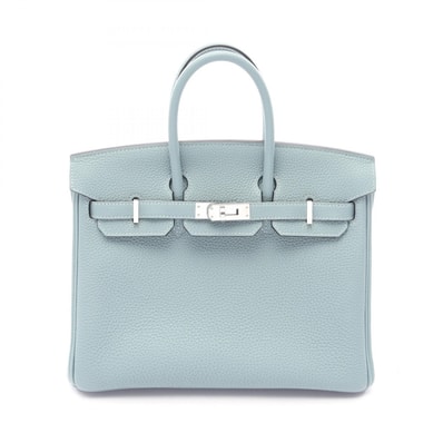 エルメス HERMES バーキン25 ハンドバッグ バッグ トゴ トゴ Y刻印(2020年製造) レディース ブルー系 【中古】