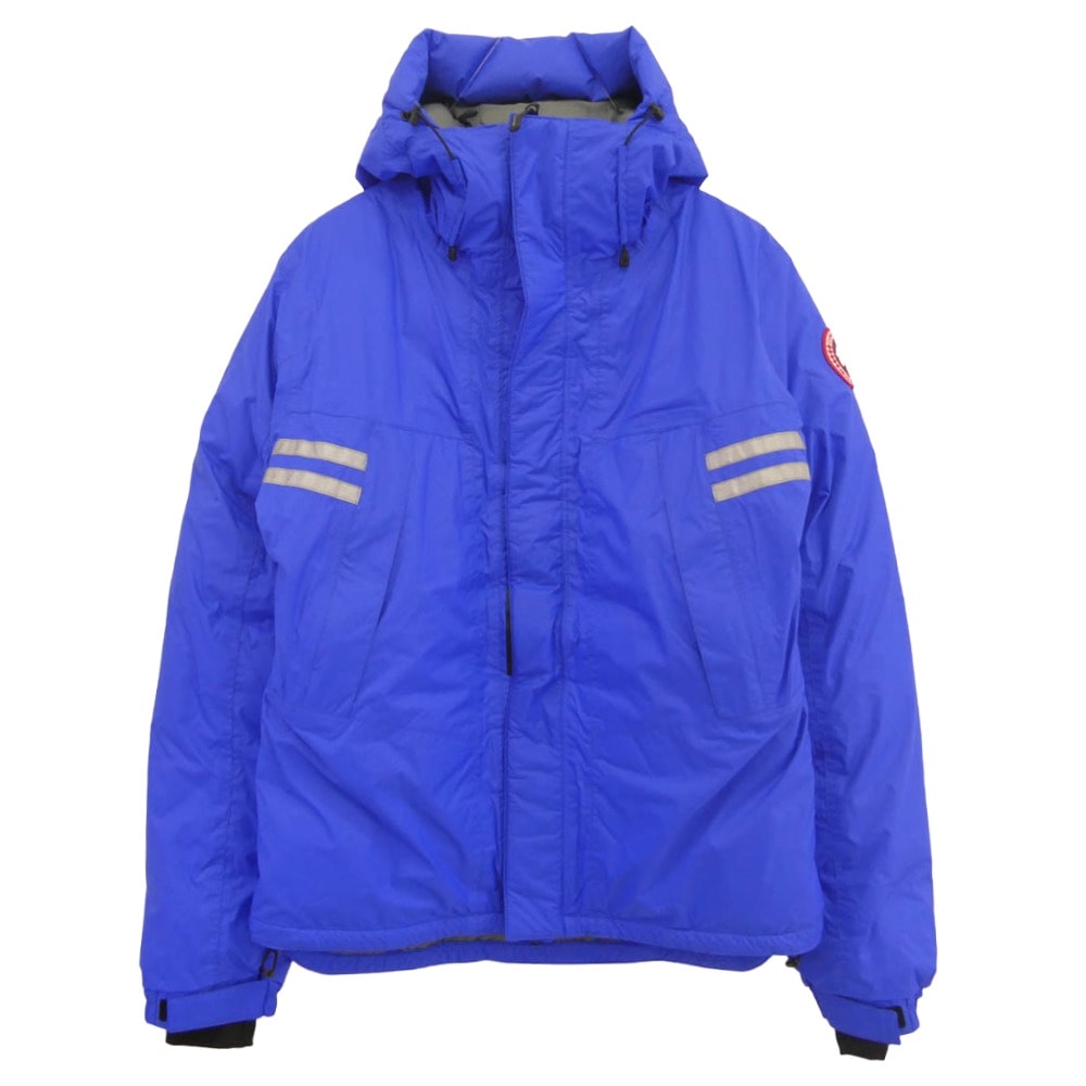 CANADA GOOSE カナダグース ジャケット 2068M Mountaineer Parka マウンテニア パーカー ダウン ジャケット ブルー系 M【極上美品】【中古】