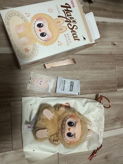 POP MART THE MONSTERS (LABUBU) Have a Seat Plush Series BABA