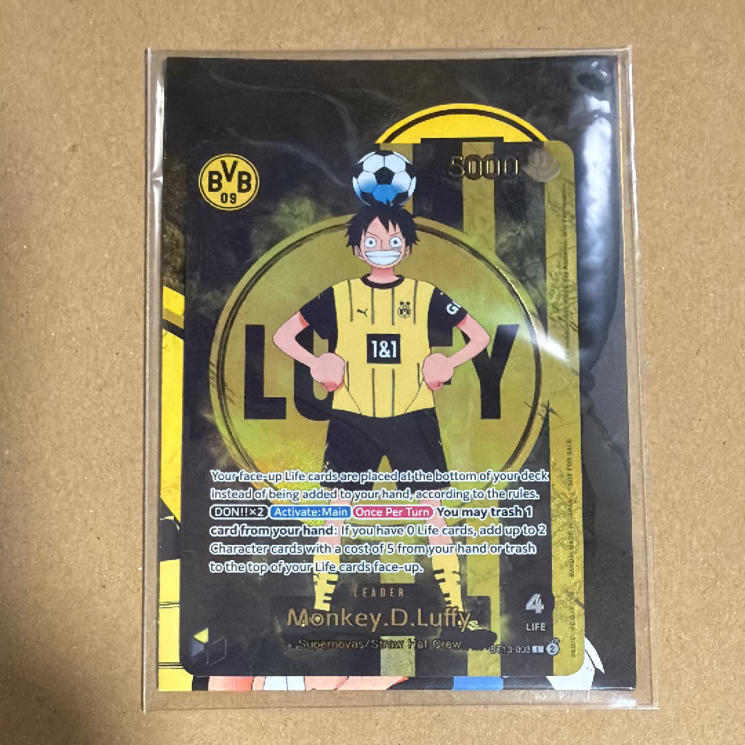 PSA10】モンキー・D・ルフィ L-P [ST13-003](プレミアムカード