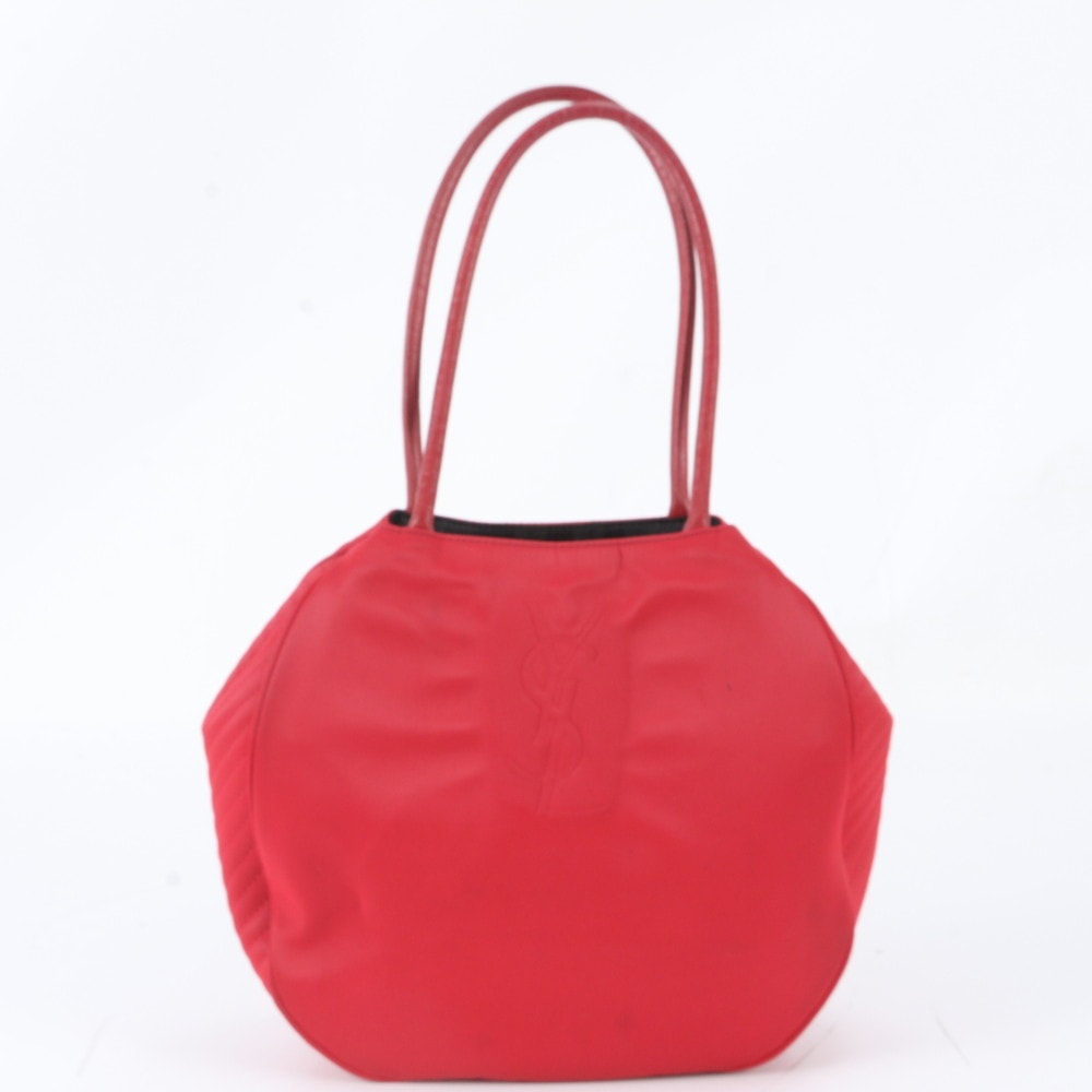 ■美品 イヴ サンローラン YSL ロゴショルダーバッグ
