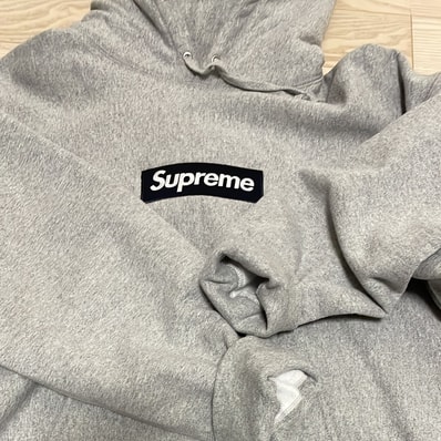 Supreme Box Logo Hooded Sweatshirt (25FW) "Heather Grey"