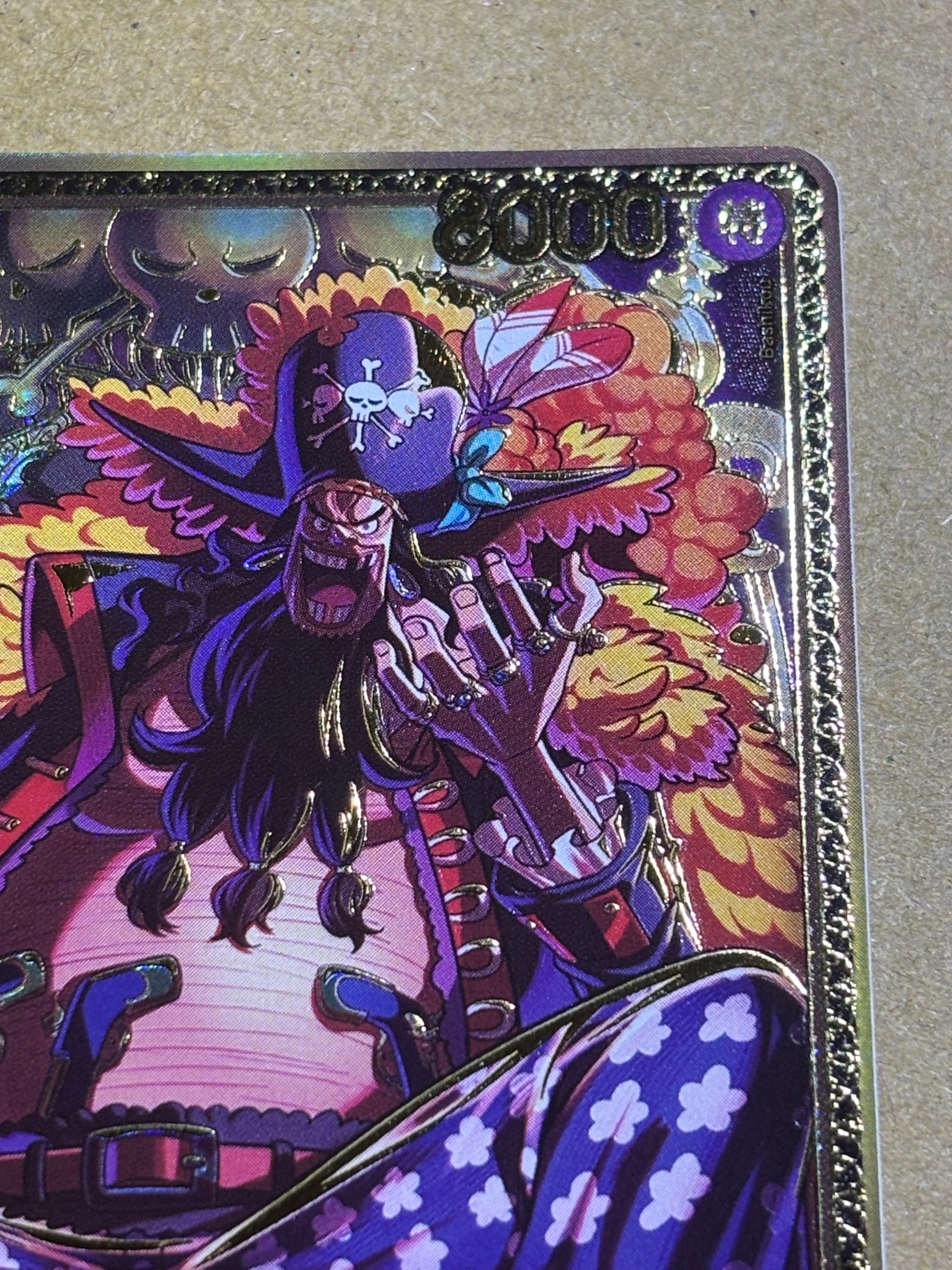マーシャル・Ｄ・ティーチSR-SPC :新四皇スペシャルカード「世界最強の戦士」 A（きれいな状態）】マーシャル・D・ティーチ SR-SPC :新四皇