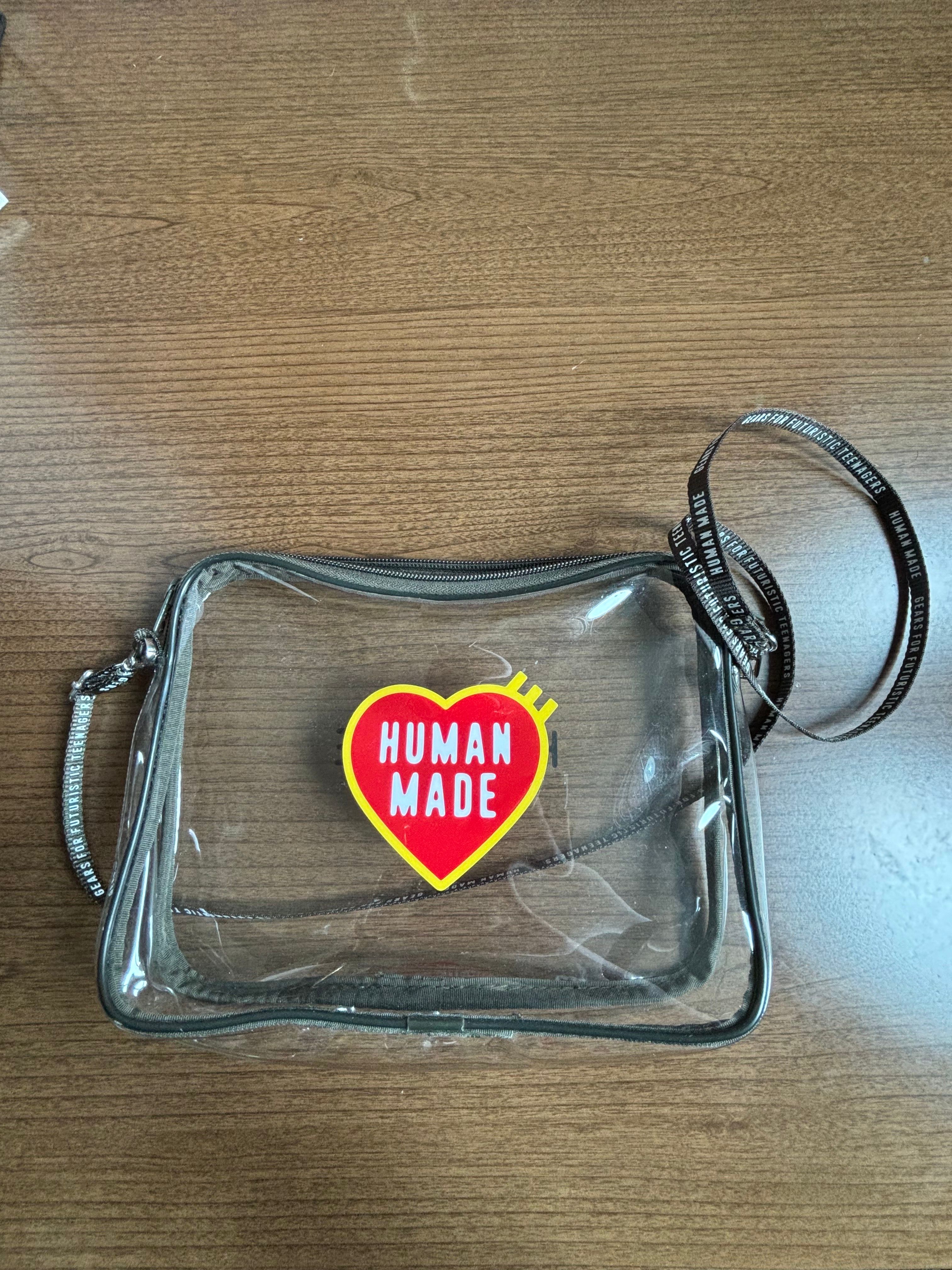 HUMAN MADE PVC Pouch Large "Clear"