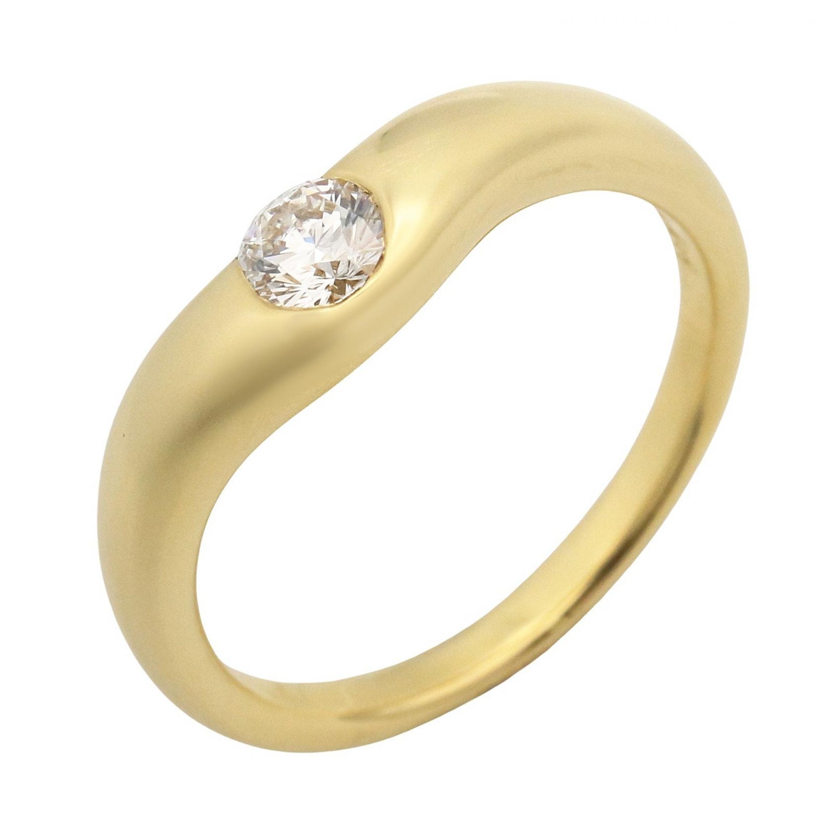 ティファニー TIFFANY&CO ダイヤ リング リング・指輪 ジュエリー K18(イエローゴールド) ダイヤモンド レディース クリア系 / ゴールド系 【中古】