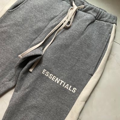 FEAR OF GOD Essentials Side Stripe Sweatpants "Grey"