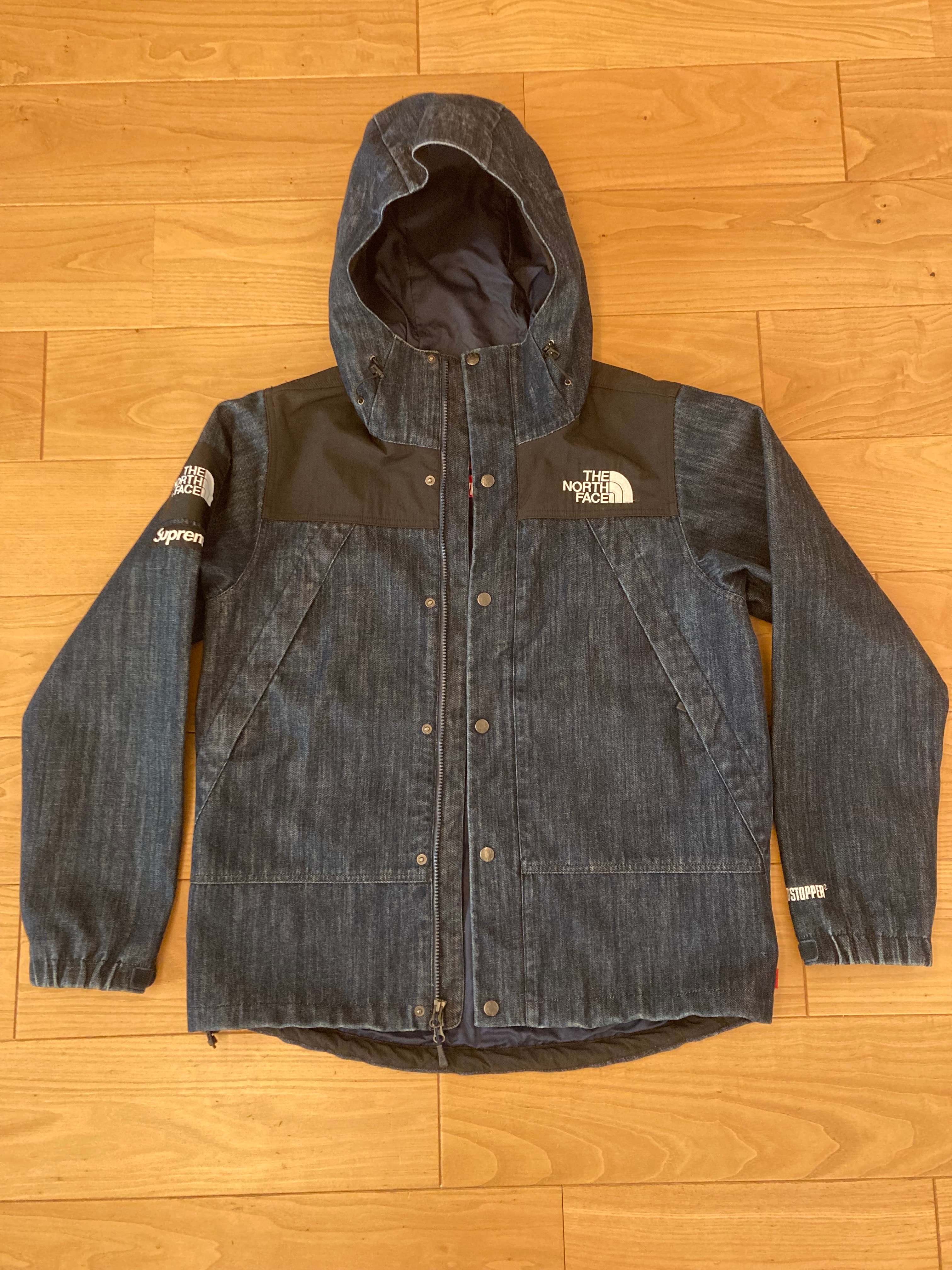 シュプリーム ザノースフェイス デニム ドット ショット ジャケット "デニム"