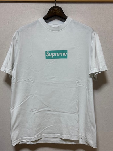 Supreme x Tiffany & Co. Box Logo Tee "White"