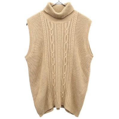 Calvin klein ノースリーブ タートルネック ニット