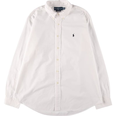 古着 ラルフローレン Ralph Lauren CUSTOM FIT 長袖 ボタンダウンシャツ メンズXXL相当/eaa533564