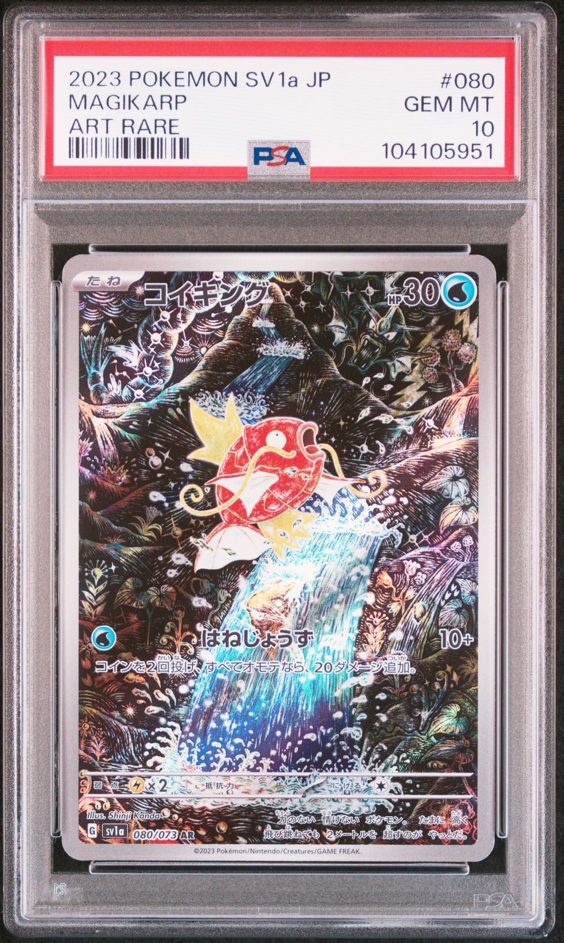 コイキング AR[SV1a 080/073](スカーレット&バイオレット 拡張パック「トリプレットビート」)