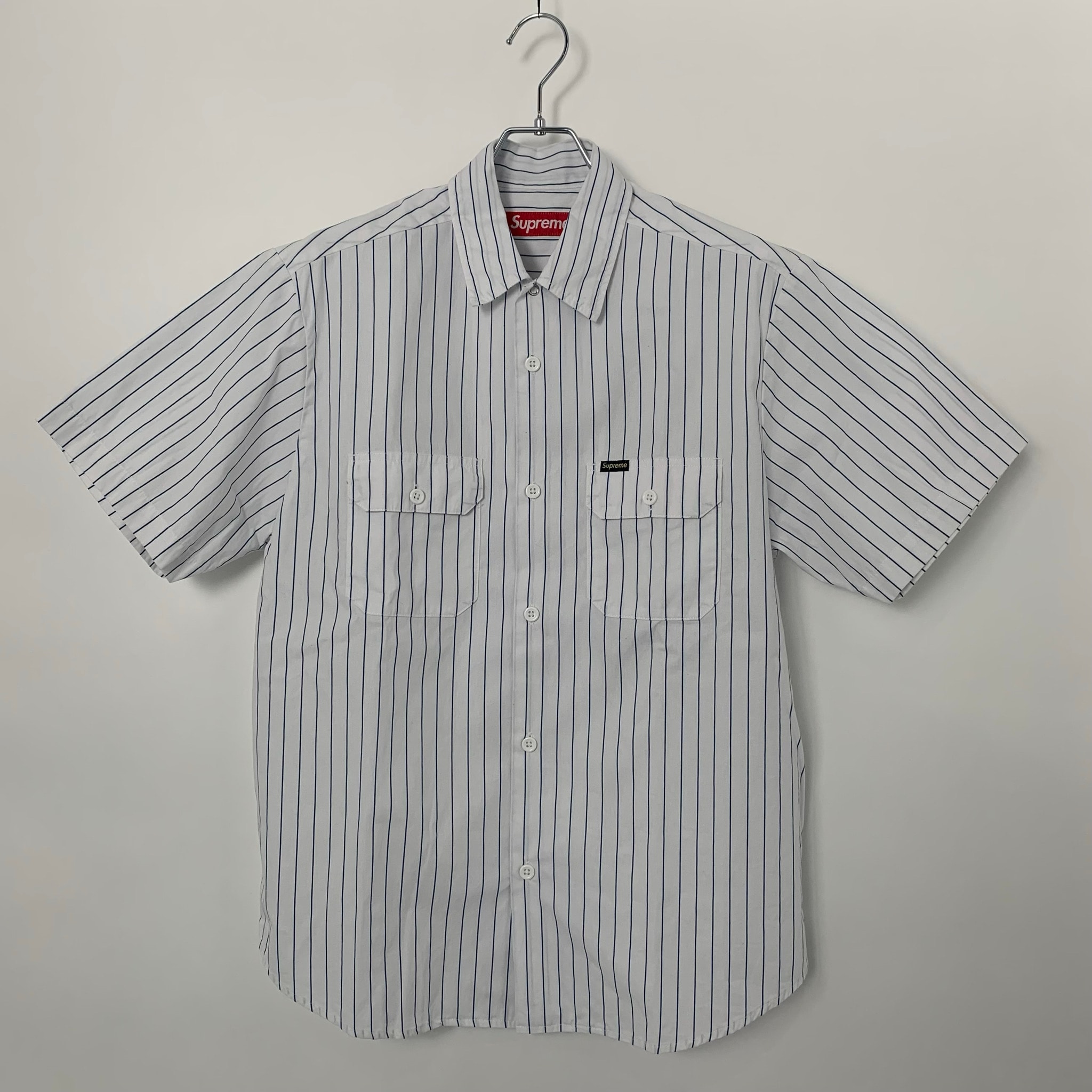 Supreme Ghostface S/S Work Shirt "Stripe"