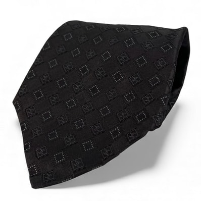 未使用品 シャネル ネクタイ ブラック メンズ