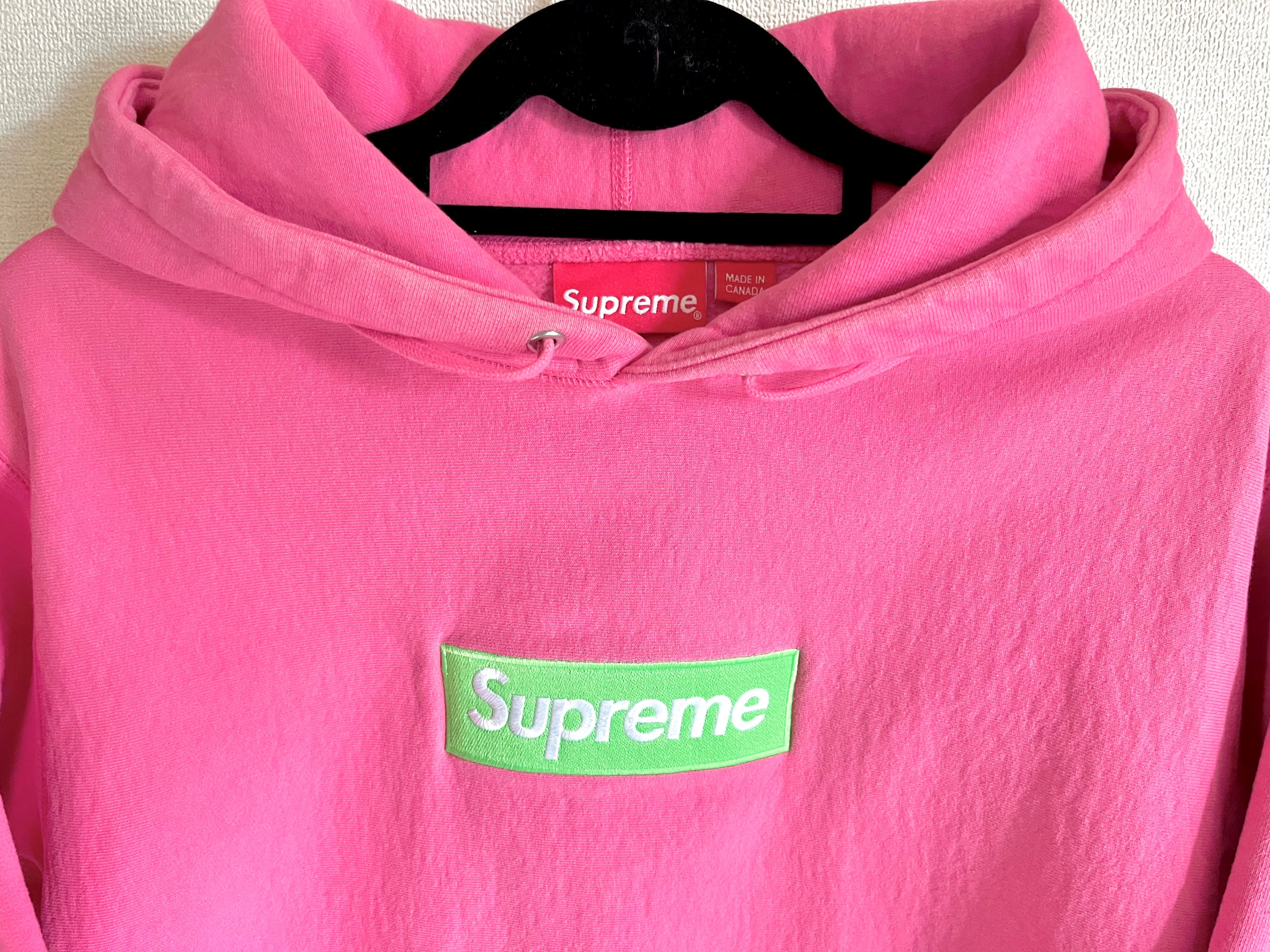 Supreme Box Logo Hooded Sweatshirt "Magenta" (17FW)
