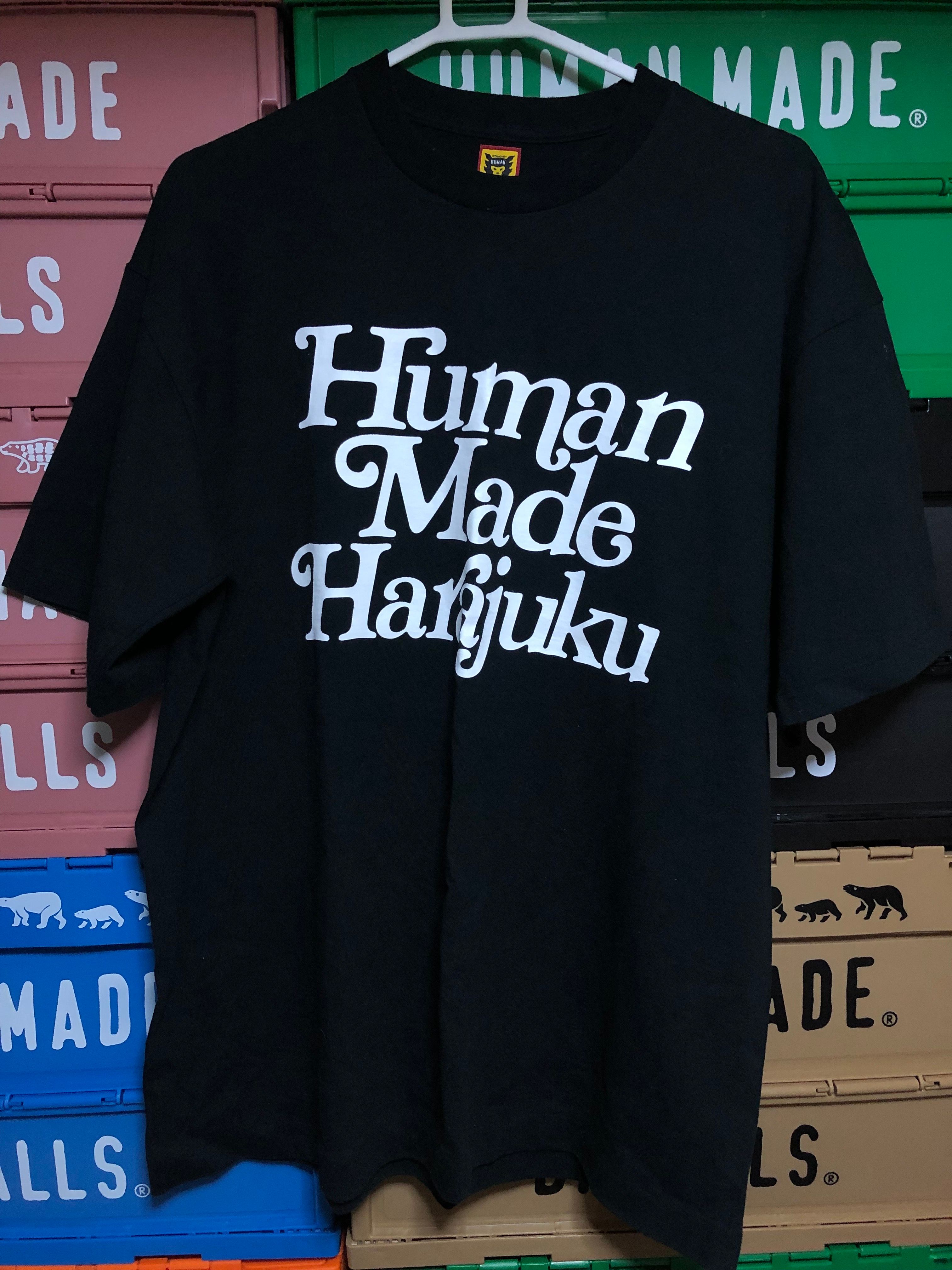 HUMAN MADE Girls Don't Cry Harajuku T-Shirt #2 "Black" / VERDY